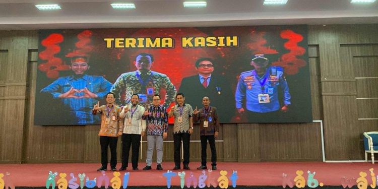 Penjabat Bupati Wajo Launching 4 Proyek Perubahan PKN II Angkatan XII Tahun 2024 PUSLATBANG KMP MAKASSAR