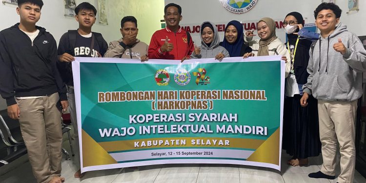 Meriahkan Harkopnas,  Rombongan Dari Wajo Intelektual Mandiri (WIM) Tiba di Selayar