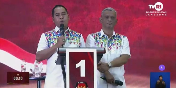 Pasangan Calon AR RAHMAN Dominasi Debat Pertama Pilkada Wajo dengan Visi Misi Perubahan untuk Wajo yang Lebih Baik