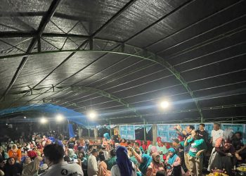 Kampanye Dialogis AR RAHMAN di Desa Mannagae Lajokka Dipadati Ribuan Masyarakat yang Menginginkan Perubahan