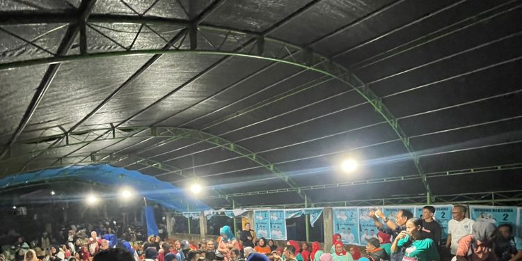 Kampanye Dialogis AR RAHMAN di Desa Mannagae Lajokka Dipadati Ribuan Masyarakat yang Menginginkan Perubahan