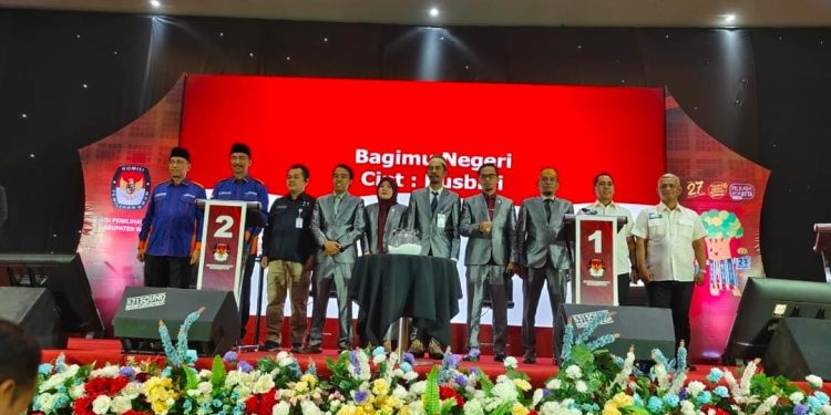 KPU Wajo Kembali Gelar Debat Terakhir Calon Bupati dan Wakil Bupati Wajo di Sallo Mall Sengkang