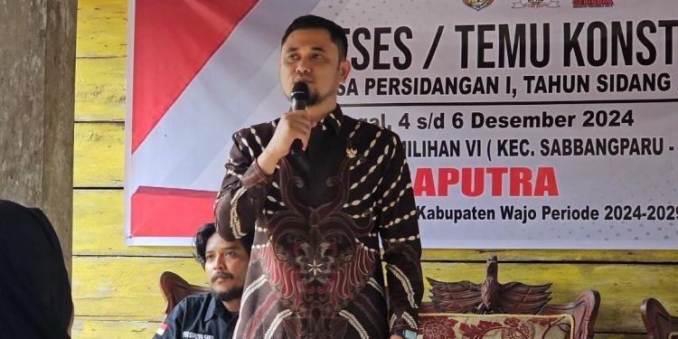 Fery Saputra Reses di Talotenreng, Segera Perbaiki Infrastruktur dan Berikan Bantuan Warga”