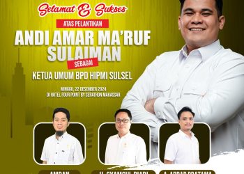 Pelantikan HIPMI Sulawesi Selatan: Membangun Generasi Muda Inspiratif